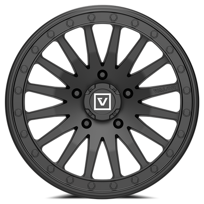 V06 Satin Black UTV Beadlock - Valor Offroad