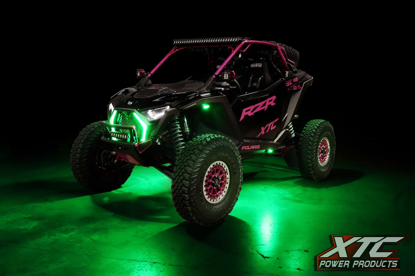 X-LITEs RGB+W Rock Light Kit with Turn Signal Integration