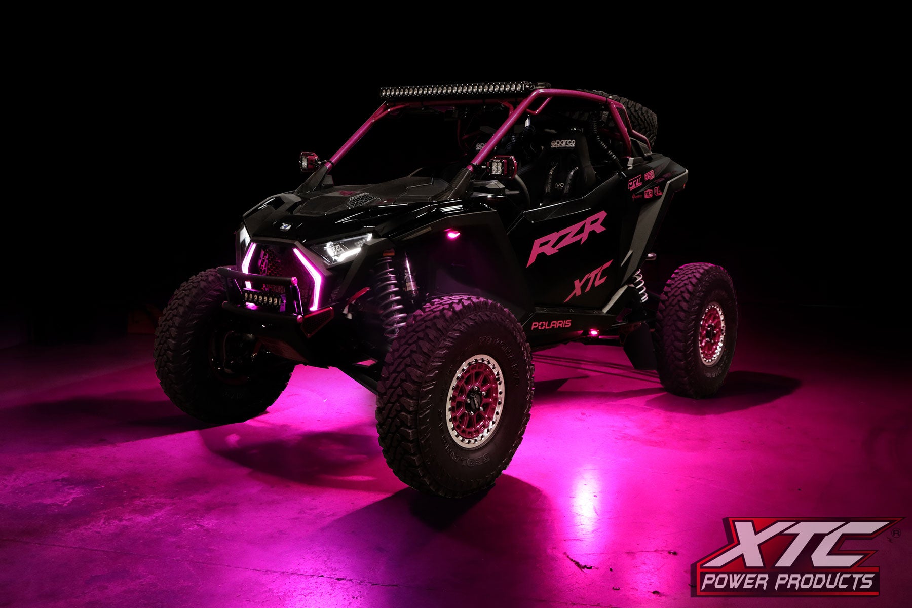 X-LITEs RGB+W Rock Light Kit with Turn Signal Integration