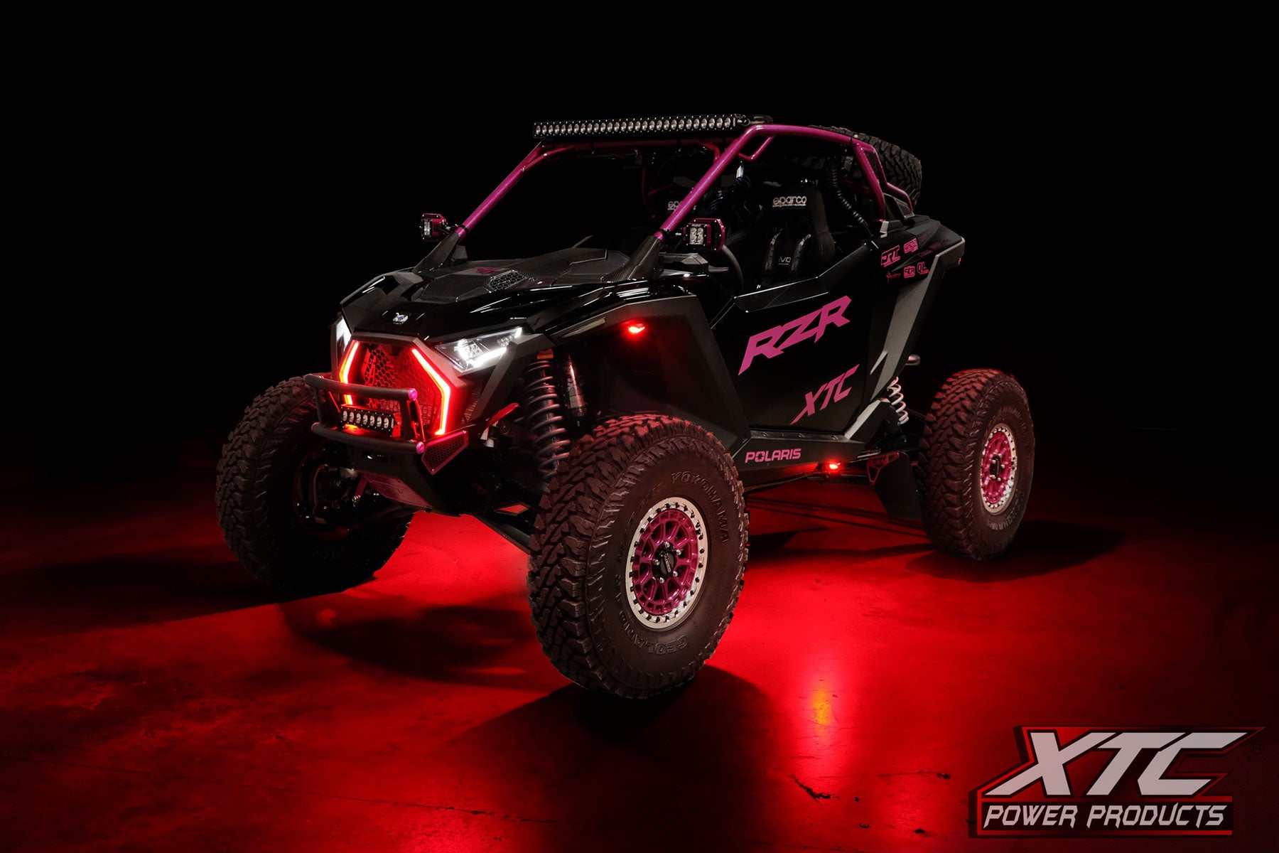 X-LITEs RGB+W Rock Light Kit with Turn Signal Integration