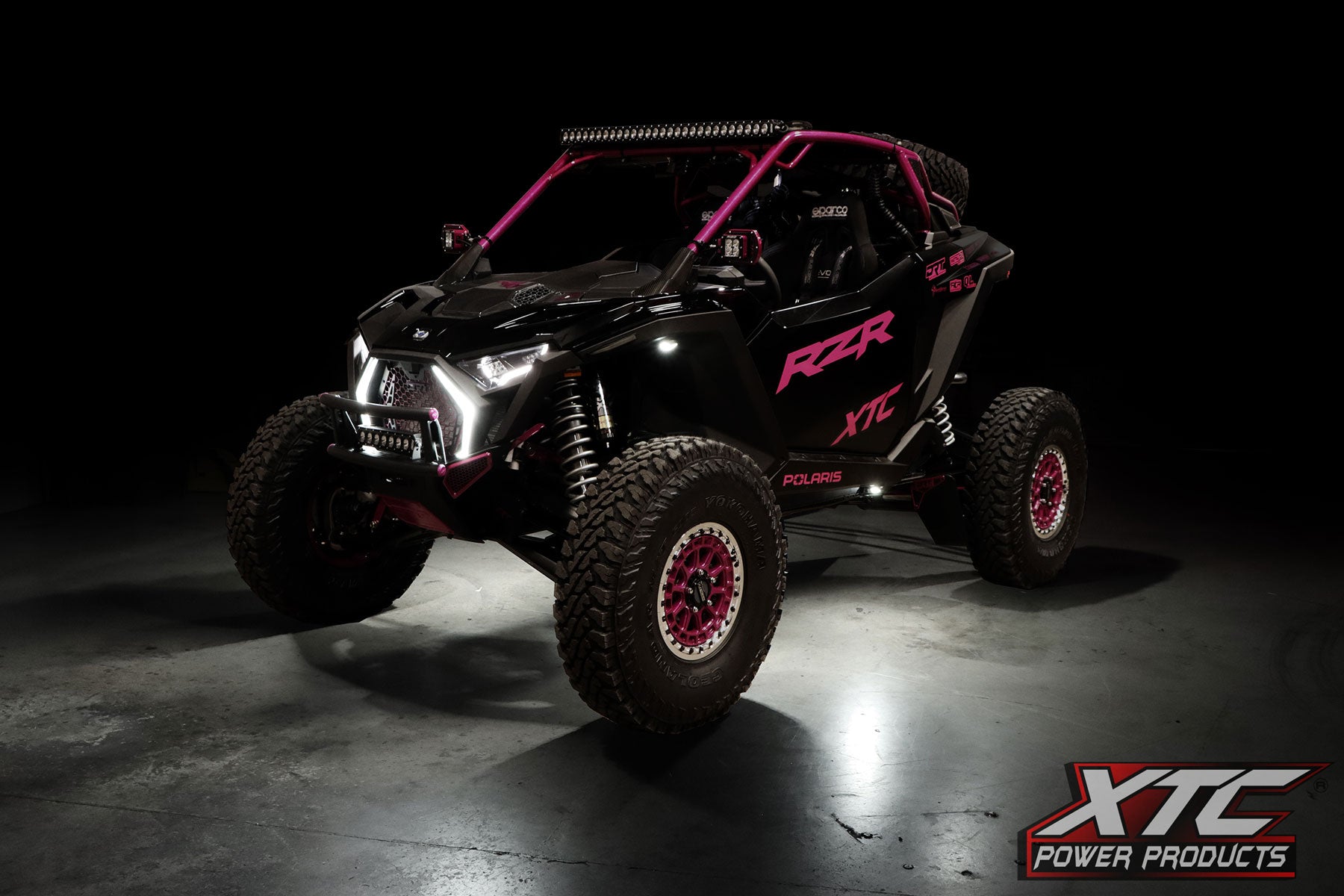 X-LITEs RGB+W Rock Light Kit with Turn Signal Integration