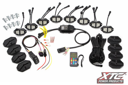 X-LITEs RGB+W Rock Light Kit with Turn Signal Integration